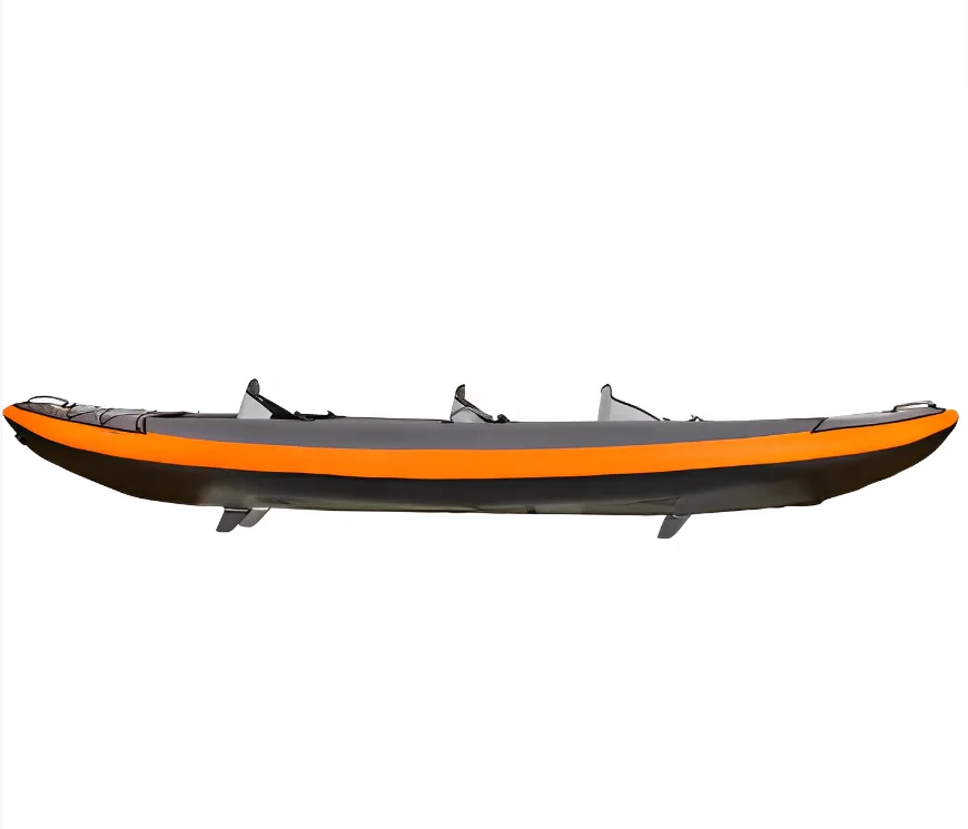China manufacturer Customized Inflatable Kayak 1 Person Polyester Folding Inflatable Touring Kayak Boat Wholesale