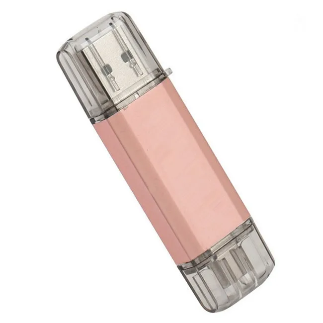 High quality USB 2.0  and 3.0 2in1 type-C usb flash drive pendrive 8gb 16gb 32gb 64gb 128gb 256gb