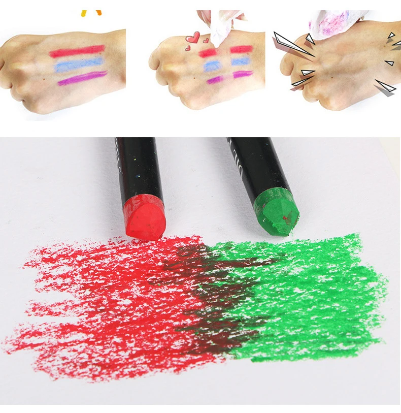 Multi-colors Oil Pastels Washable Super Soft Crayon Oil Pastel Painting Set