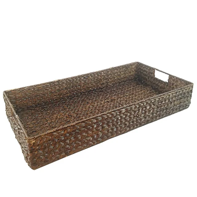 Renel Service Trays Hand Knitting Large Banana Leaf Tray