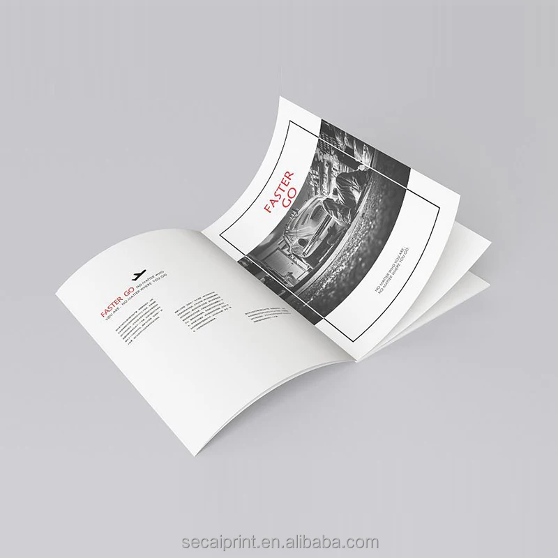 Business exhibition offset printing printed flyers