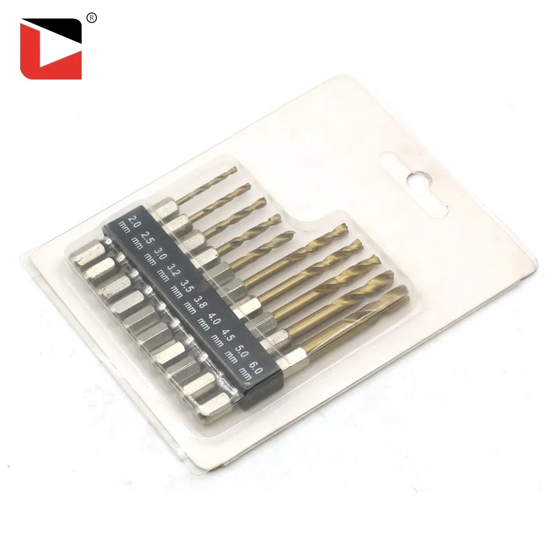 HSS 4241/4341/M2/M35 hss hex shank cobalt twist drill bit set
