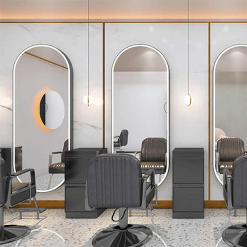  Салонная станция для волос зеркало coiffeur miroir фотообои всего тела длинные зеркальные зеркала