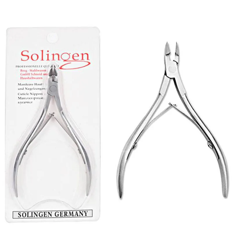
Stainless Steel Nail Dead Skin Scissors Barbed Beauty Forceps Nail Groove Inlay Oblique Mouth Nail Scissors Tool 