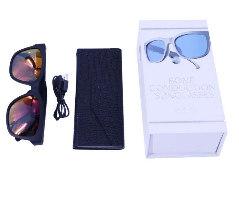2022 Original Factory Free Customize LOGO BT5.0 Wireless Smart Bone Conduction Audio Sunglasses With Speaker