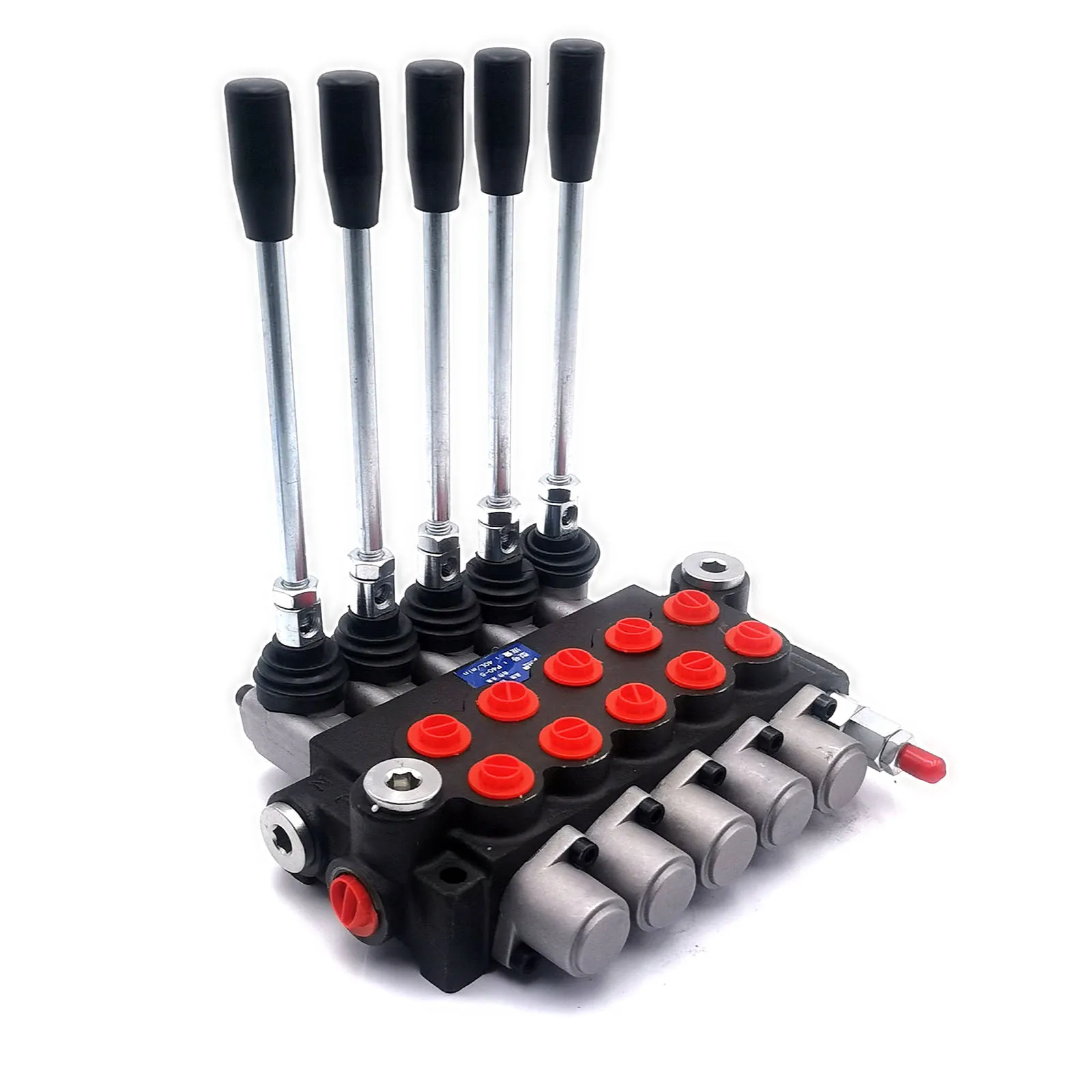 T 5 Spools 40LPM Dump Truck Proportional Hydraulic Directional Control Valves