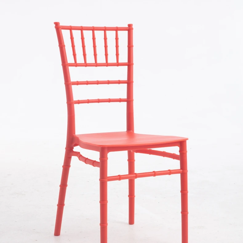 Newly designed garden event pp chair parts white plastic chairs