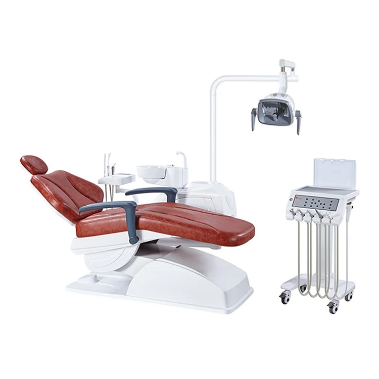 New Type Dental Clinic Equipment Double Water Bottle Dental Unit Dental Chair European Standard For Dental Clinic