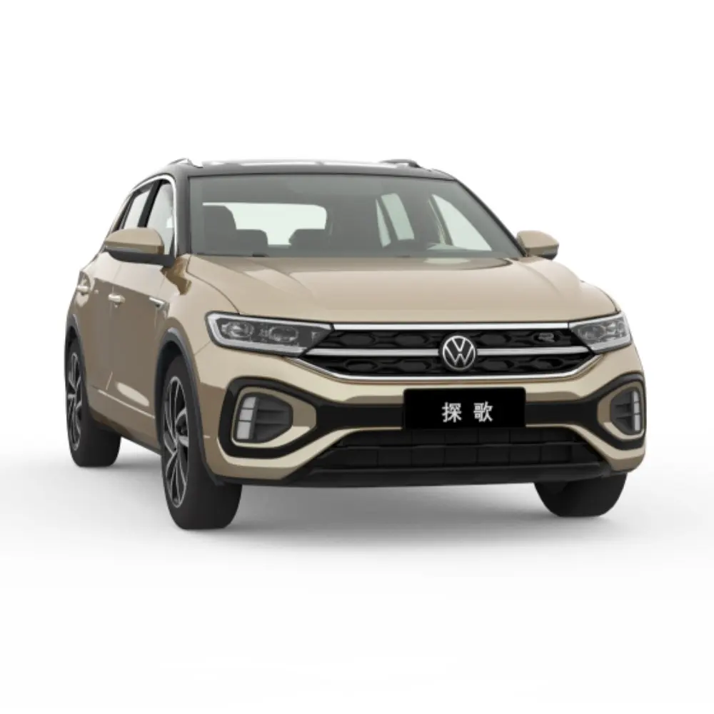 2024Volkswagen T-ROC внедорожник 300TSI DSG FWD панорамный люк на крыше бензиновый автомобиль с турбонаддувом R18 шины кожаные сиденья новый