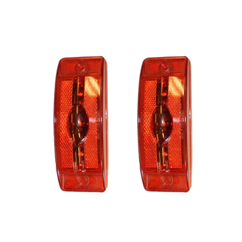 Super Bright Colorful 7 LED Side Marker Light Truck Lamp 24V 12V Universal 24months 12V-24V CN;ZHE Fortek