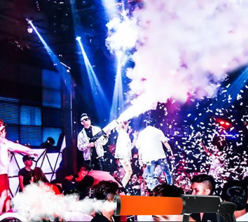 Ava RGB LED air gun co2 pistol original stage co2 gun and gas effect smoke pistol disco dj equipment co2 gun