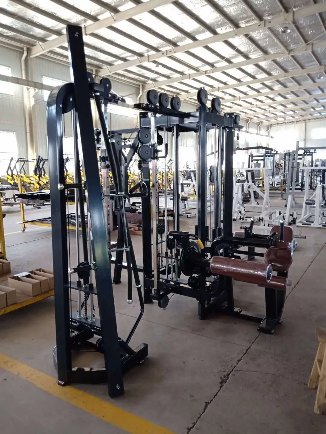 China Commercial Gym Equipment Strength Machine Multi-Jungle 8 Station For Body Building