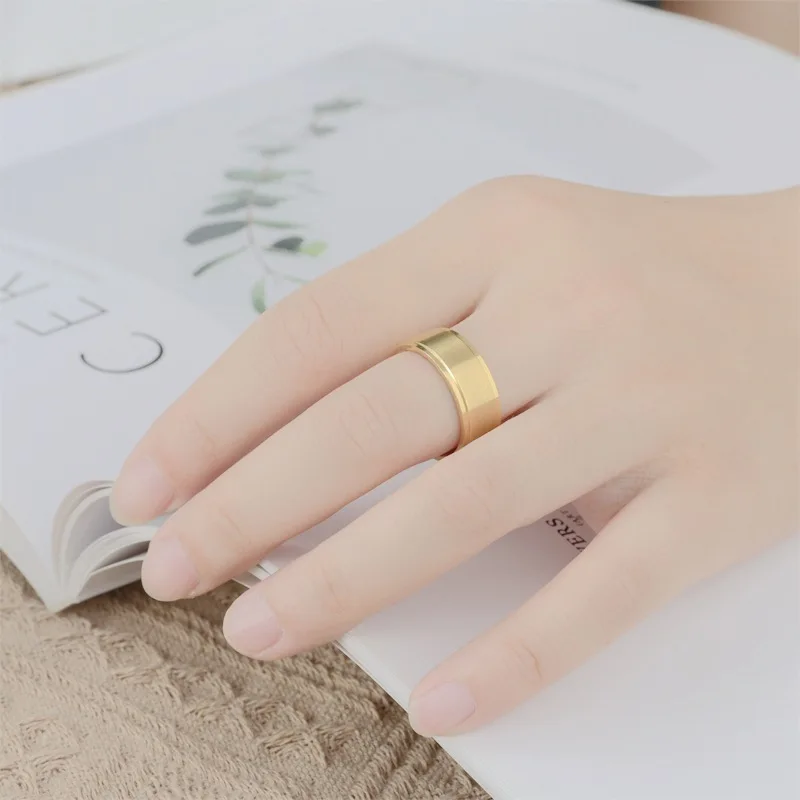 High Quality Simple Design Tungsten Carbide Stainless Steel Matte Polished Black IP Plating Men Jewelry Ring