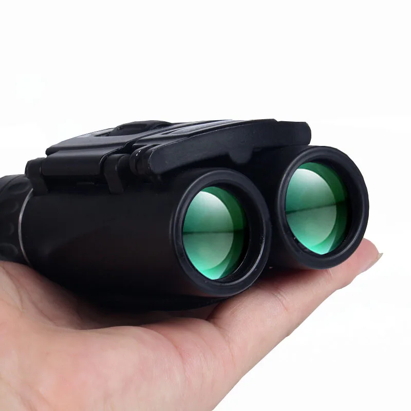  40x22 HD Powerful Binoculars 2000M Long Range Folding Mini Telescope BAK4 FMC Optics For Hunting Sports Outdoor Camping