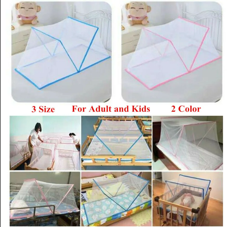 
Folding Anti-Mosquito Net double bed portable No installation 