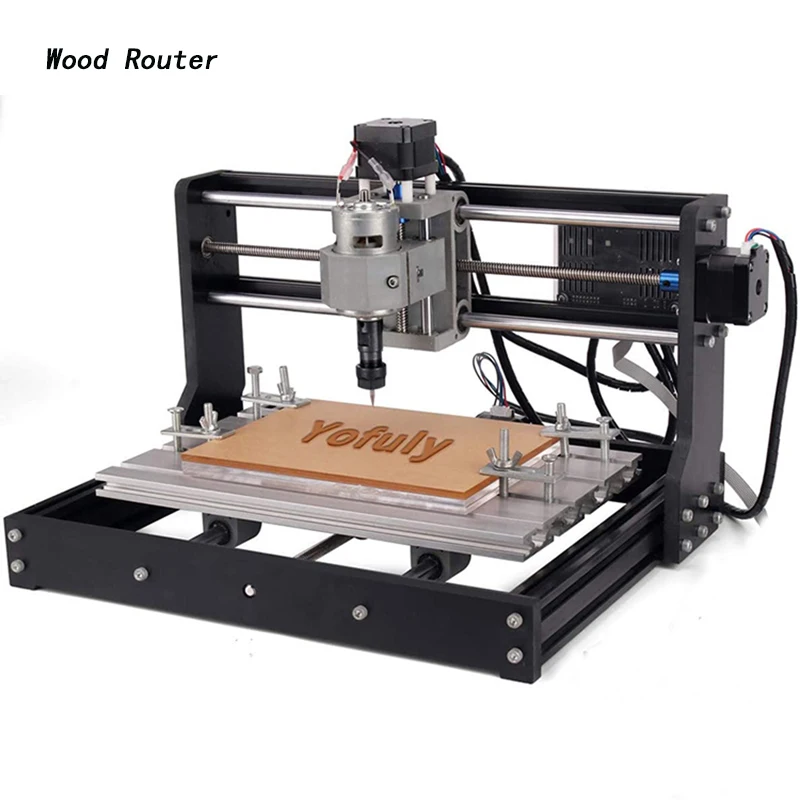 Оптовая продажа с завода, ЧПУ 3018, дерево, акрил, ПВХ, бамбук, лазерный гравер, деревообрабатывающий станок с автономной платой управления GRBL