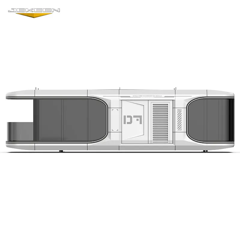 Jekeen Prefab Modular 2023 Luxury House Space Capsule Houses Bed Cabin Hotel Contain House Manufacturer