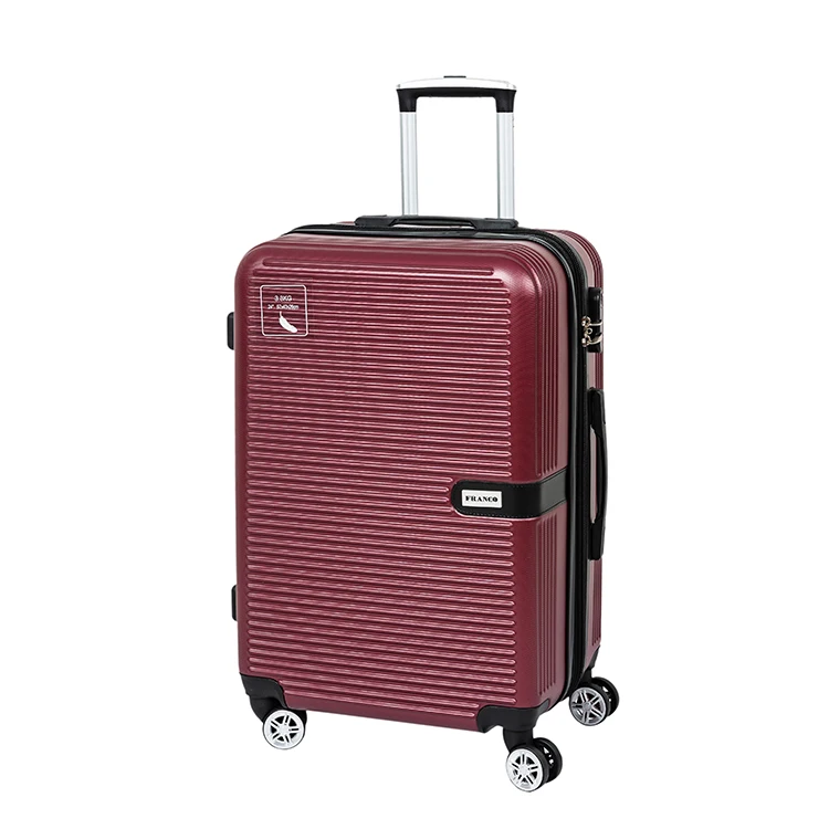 Fashion Travel suitcase Bags Cases Hard Shell Abs Pc luggage sets 3 pieces Carry On Luggage design