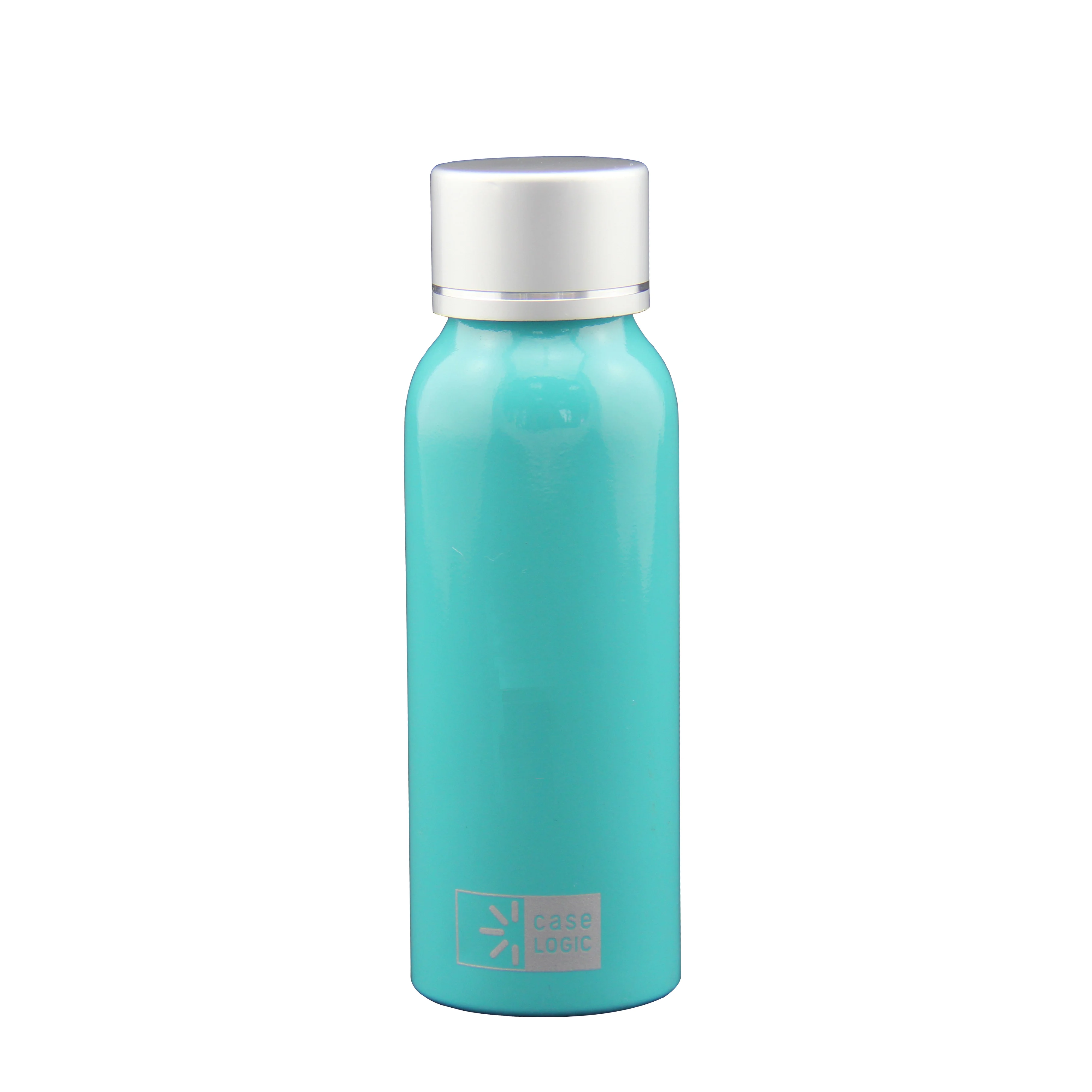 China supplier wholesale Empty Cosmetic Silver Aluminum lid Silver Aluminum Bottle for essential oils 50-1000ml for Lotion