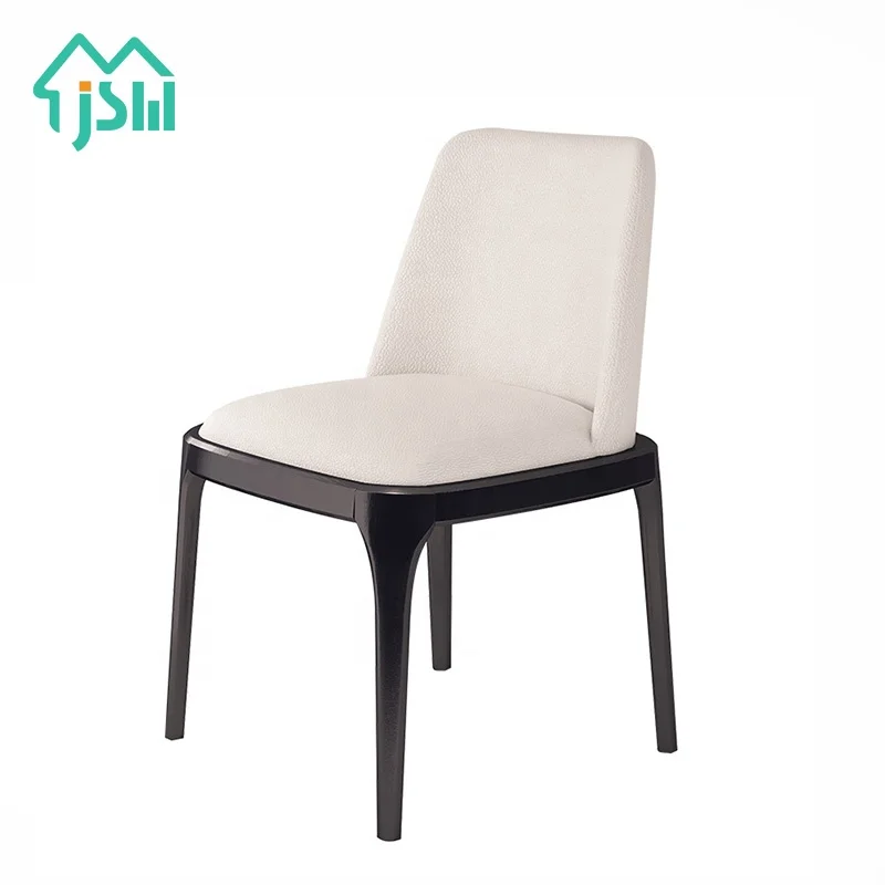 Wholesale Price European Modern Walnut Wood Feet Restaurant Armless Luxury French Dining