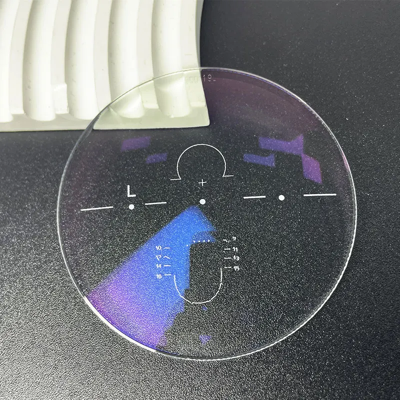 Anti Blue Light RX Optical Lens Blue Cut Progressive Lens Blanks Rx Lenses for Screen Protection