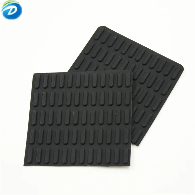 Deson Clear Silicone Self Adhesive Silicone Rubber Bumper For Cabinets drawers Doors