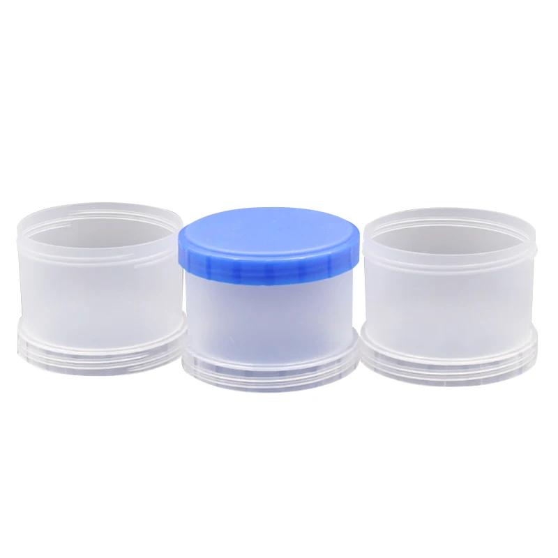 customized 3 pcs protein powder containers storage supplement Container for shaker bottle