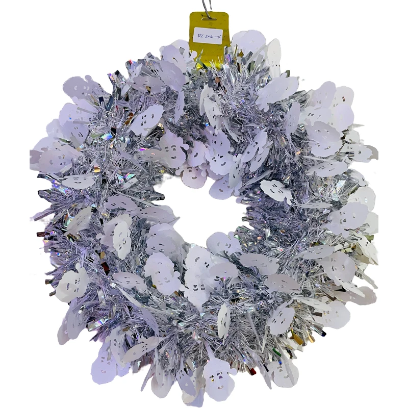 Factory Supplies Cheap Price Christmas Garlands Wreaths Rattan Gate Door Window Xmas Hanging Wreath Decorative