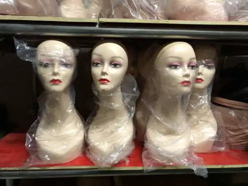 ML  Female Hair Training Mannequin Head  Mannequin  Wig Display Model