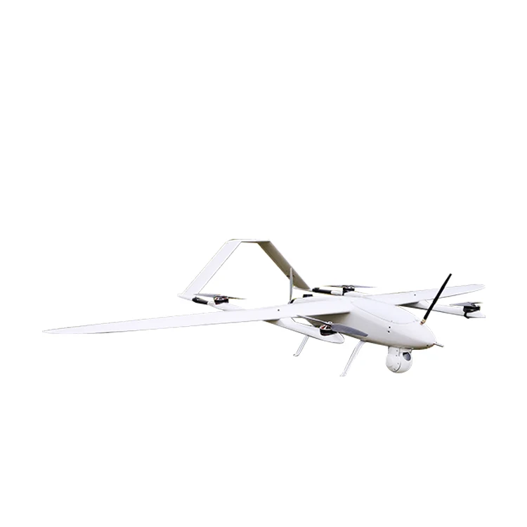 Hot Selling Large Multicopter Carbon Fiber Vtol Fixed Wing Drone Uav Frame For Surveillance With Remote Control China Wholesale