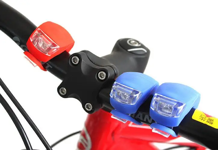 
Silicone led bike bicycle light/silicone bike led light(OEM Accept) 