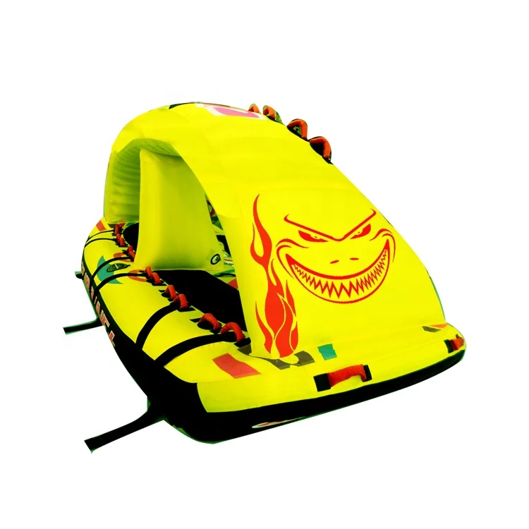 large container over 6 persons towable  couch tube tow ropes Huge couch tube