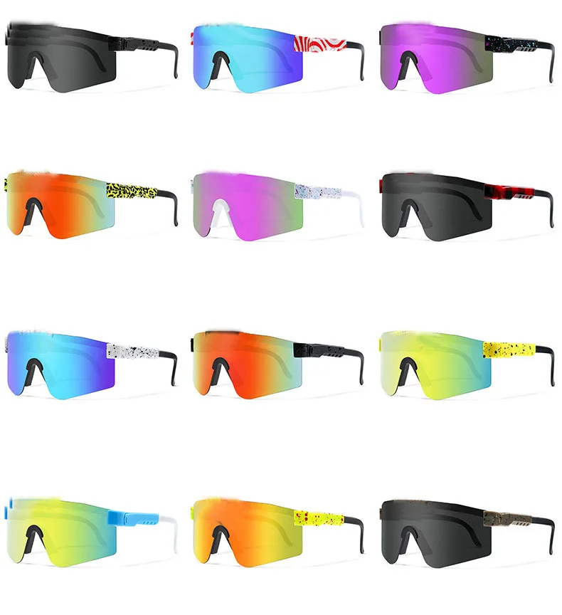 2024 cost -effective cycling sugnlasses outdoor bicycle  brand custom logo Driving Running UV400 windproof PC Sport Sunglasses