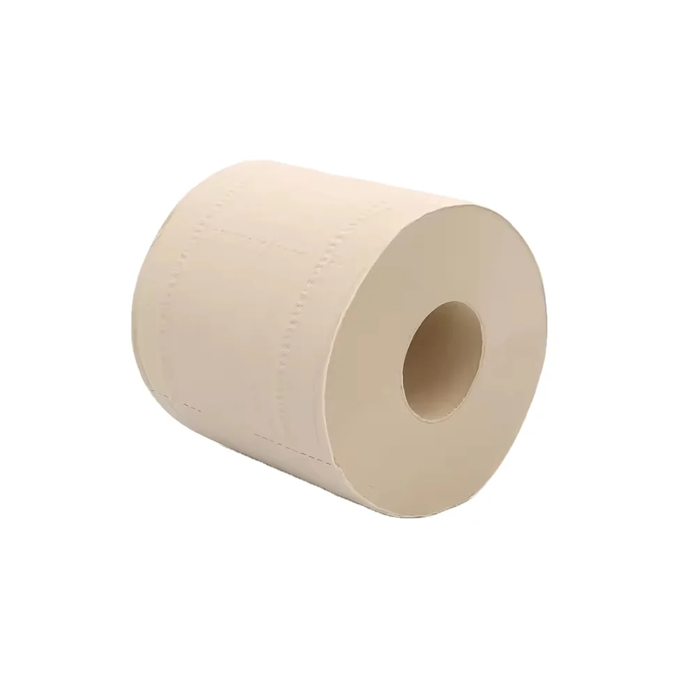 BOSI  ECRU Bathroom tissue 3 ply 120g bamboo toilet paper toilet tissue paper custom jumbo roll recycled tissues