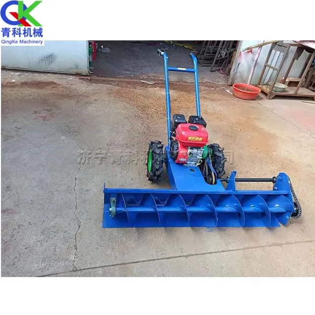 Self-propelled Snow Pushing Equipment Auger Snowplow High Horsepower Snow Throwing Device