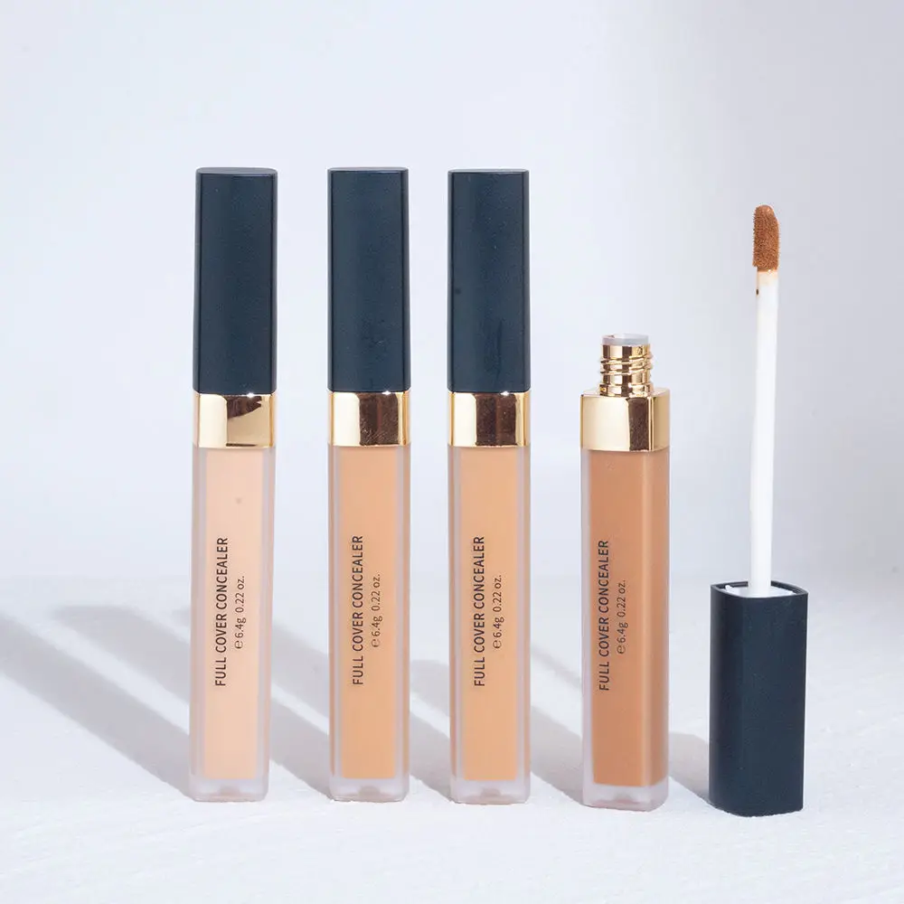 Private Label Liquid Concealer Matte Green Red Beige Pro full coverage Lasting Eraser Corrector Dark Circles Acne Vegan Cosmetic