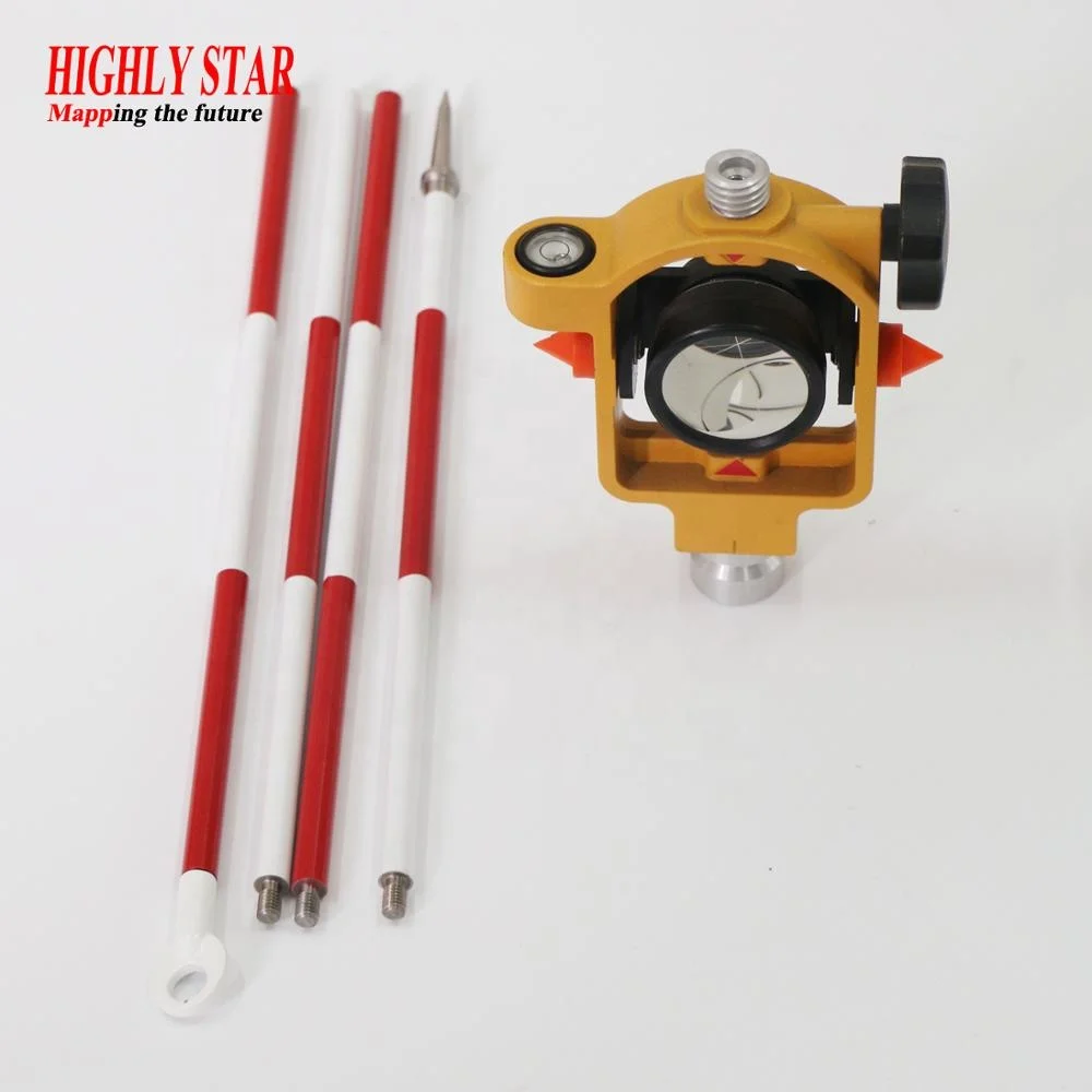 
FDC066 Survey Mini prism with aluminum poles 