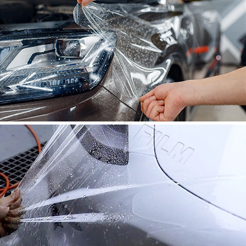 PPF-U No Yellowing Scratch proof Anti Scratch Heat Repair Clear Transparent TPU Seconds Repair Car Paint Protection Film PPF