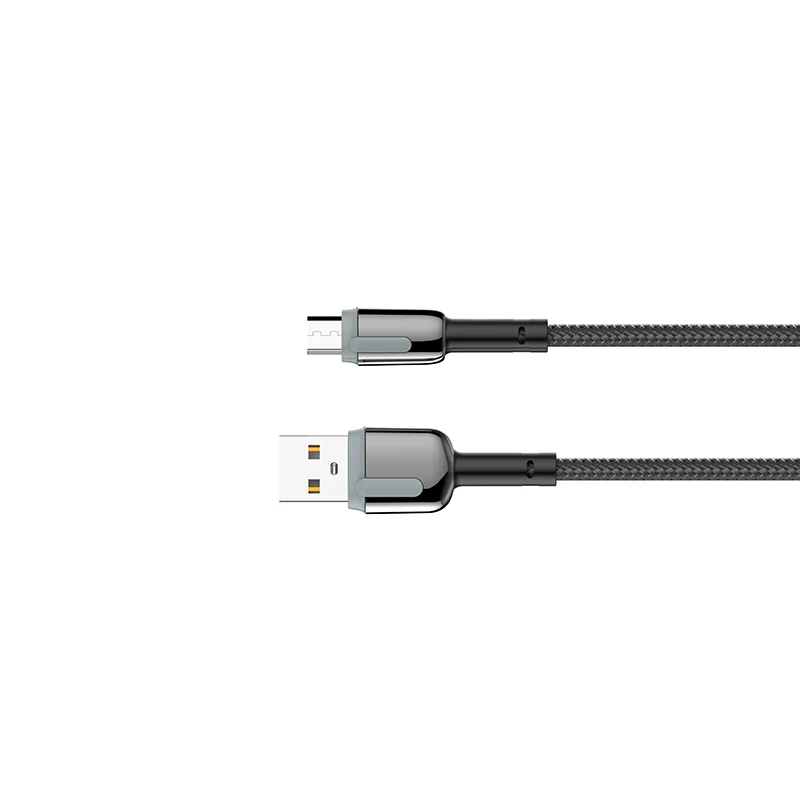 LDNIO Wholesale Charging Cable LS592 Nylon Braided Aluminum Alloy USB Cable Mobile Phone Fast Charging USB Data Cable Type C