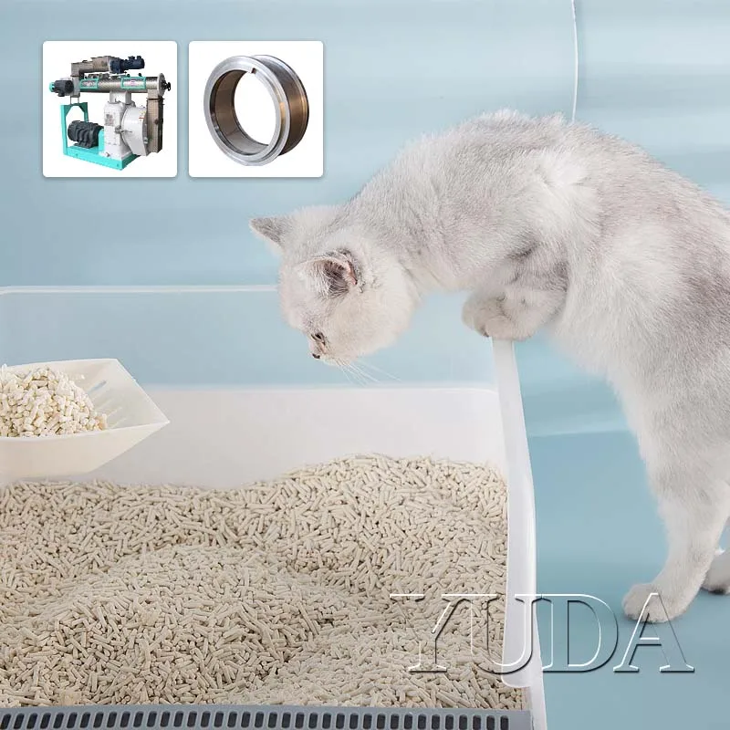 3ton/h Cat Litter Sand Pellet Making Machinery Supplies Make Cat Sand Cat Litter Machine