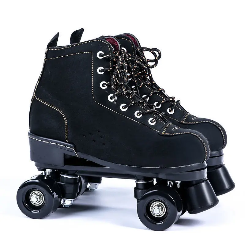 Double row skates performance urban freestyle slalom inline roller skates