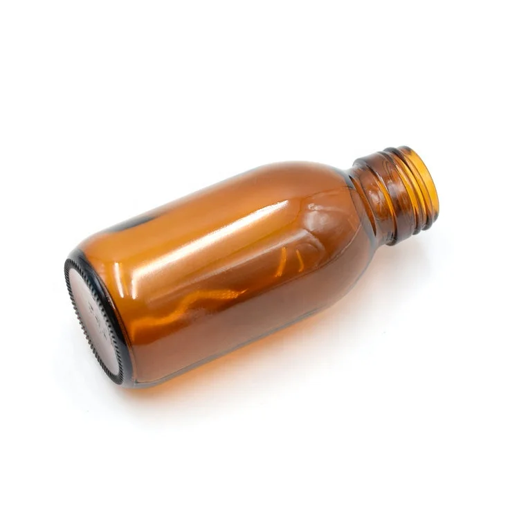 
Manufacturer High Quality 100ML Amber Glass Pharmaceutical Syrup Bottle Glass 