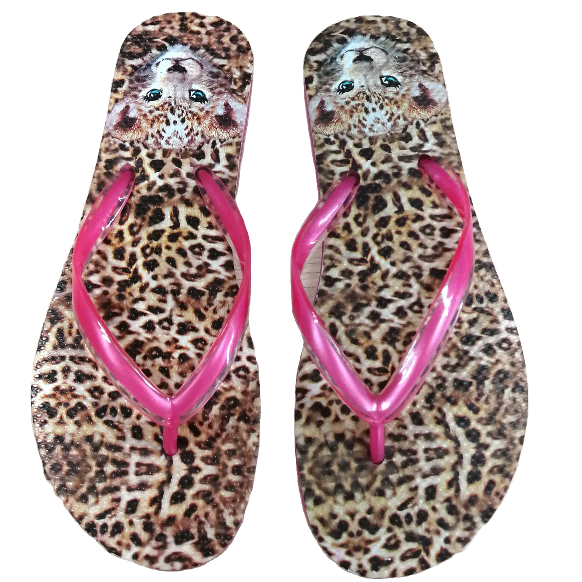 lady  sublimation flip flop wholesale outdoor slipper