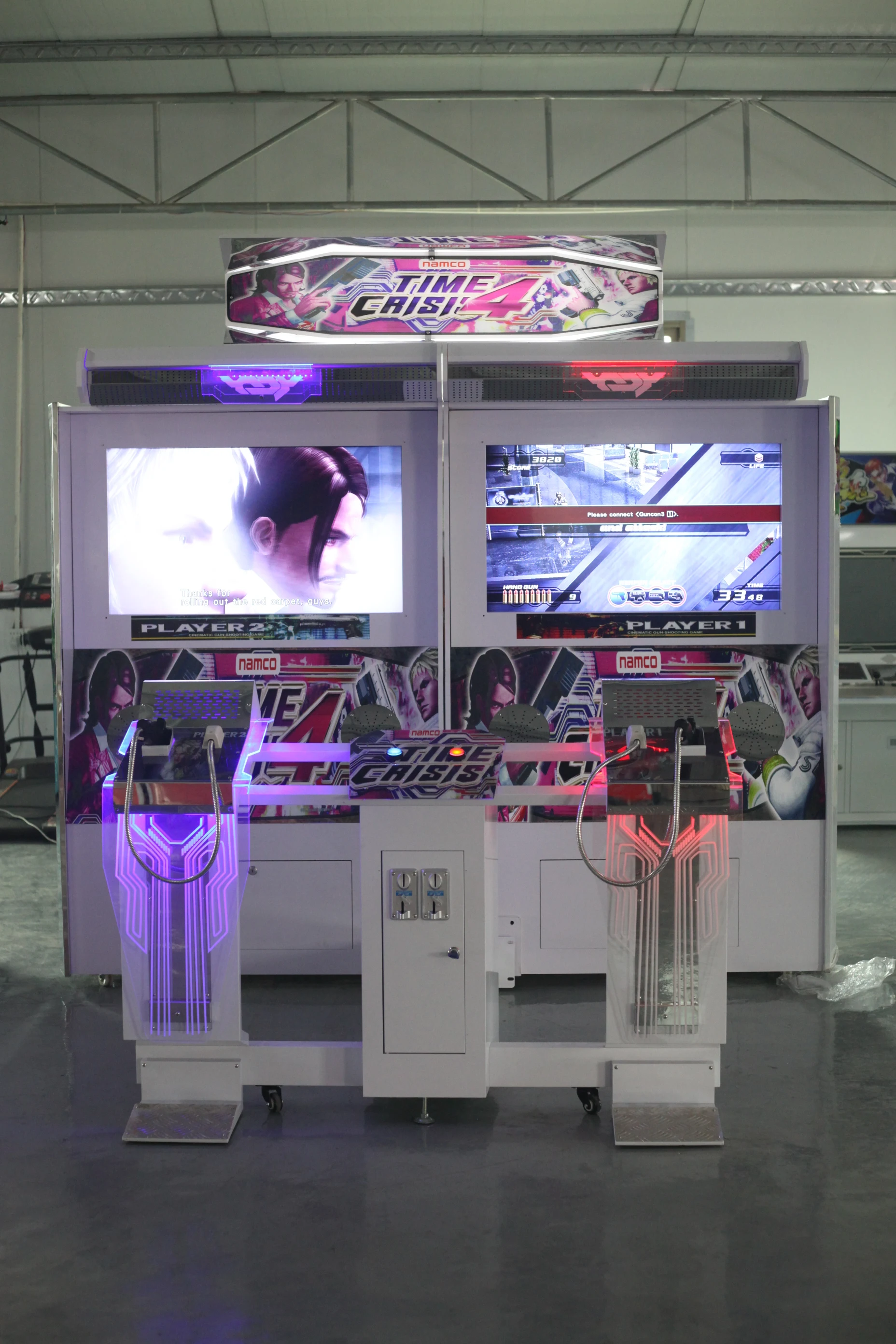 Colorful Park 2 Player Video Shooting Game Machine  Arcade Games Machines