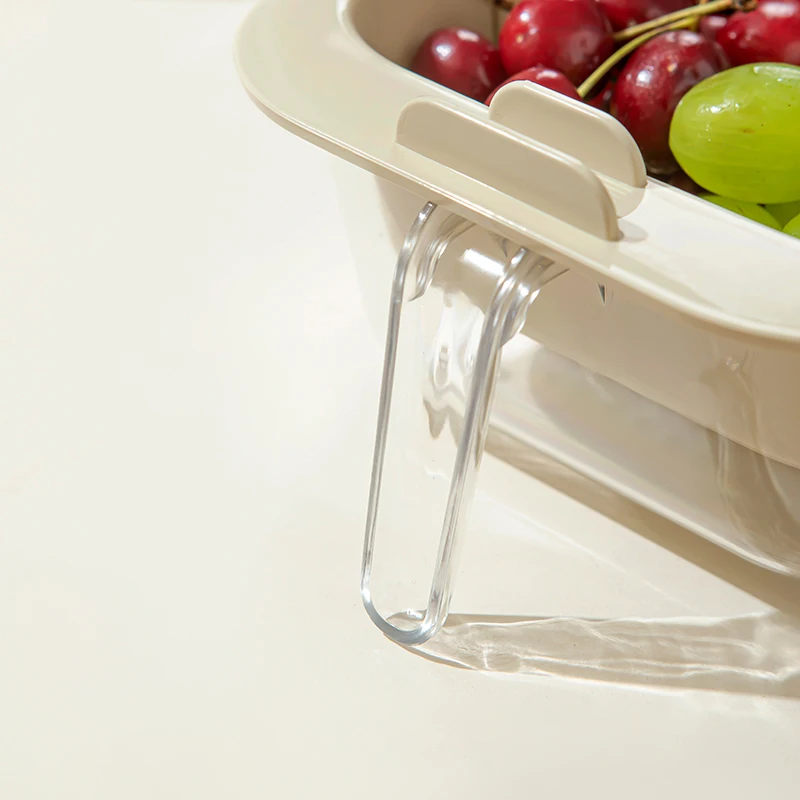 Wannuo Thickened Double Fruit Melon Seed Tray Household Retractable Drain Food Storage & Containers