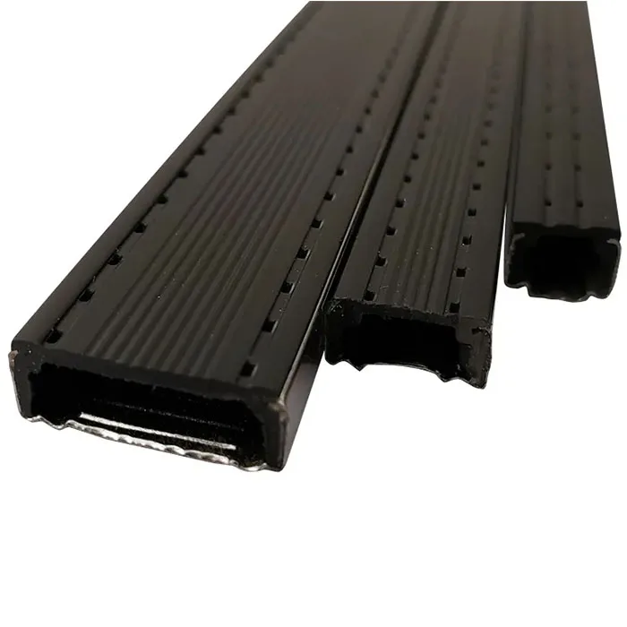 HTY High Quality Compound Stainless Steel And Plastic Warm Spacer Bar For Double Glass Bar Door