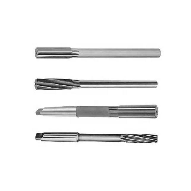 Din212 Straight shank HSS carbide Machine reamer H7 H8 Tolerance carbon steel Fraction Wire  Letter Size Machine Chucking Reamer
