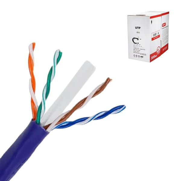  Лидер продаж 4 пары сетевой кабель cat6 медный