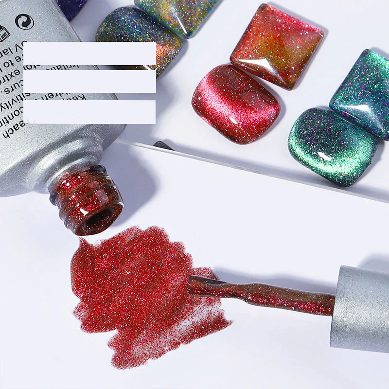 Long-lasting uv nail gel polish convenient Cat Eye Gel Nail Polish No baking flash gel polish