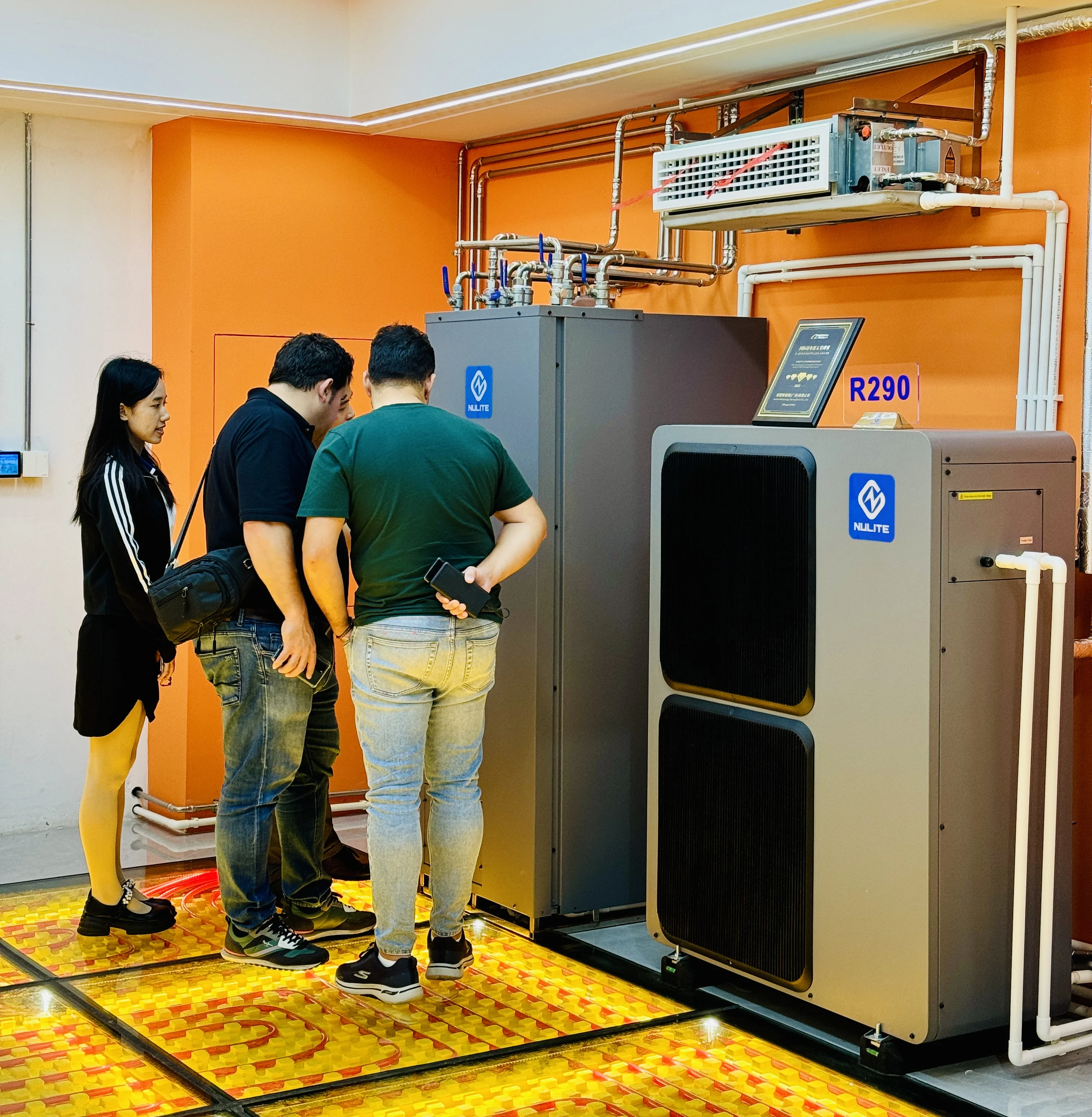 R290 R32 Pompa Ciepla 10KW 12KW 16KW 18KW 20KW Bomba de Calor EVI DC Inverter Pompe a Chaleur Air Source Heat Pump Warmepumpe